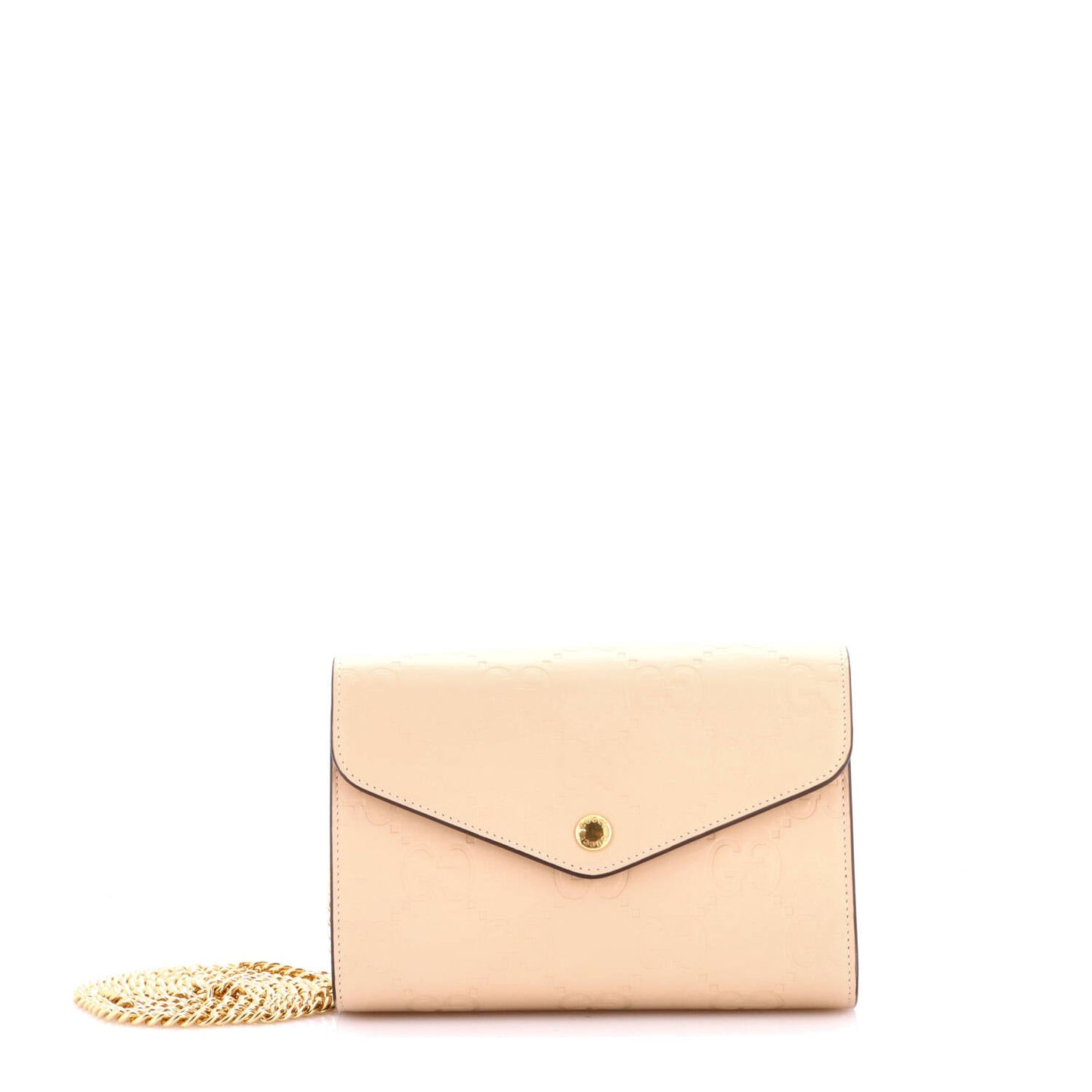 Gucci Envelope Wallet on Chain Guccissima Leather
