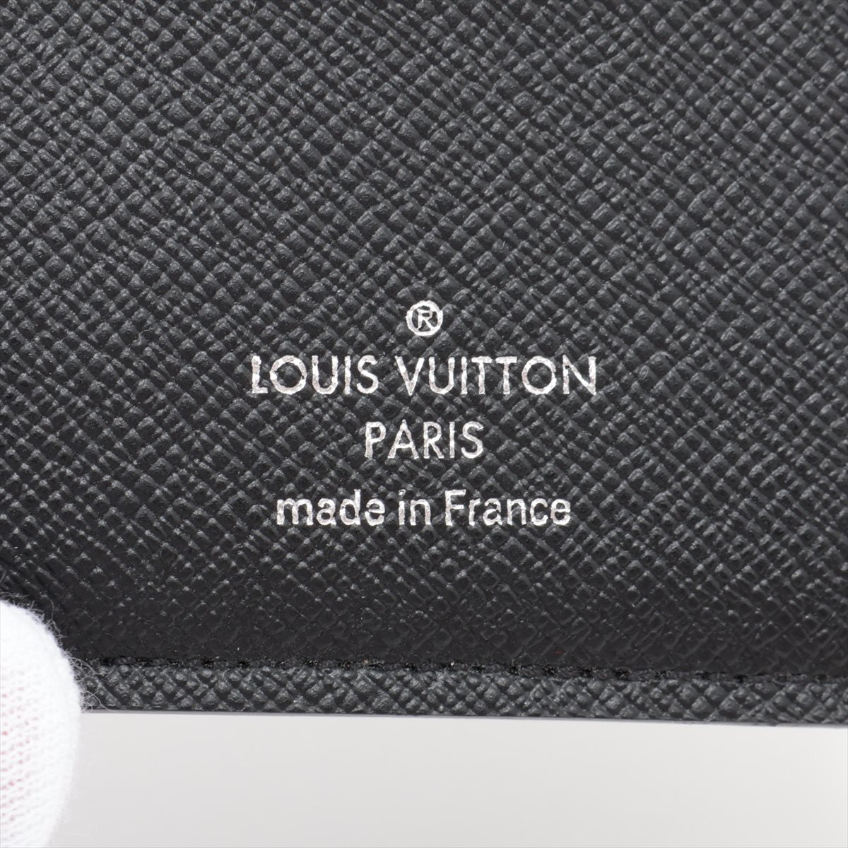 Louis Vuitton Damier Graphite Organizer de Poche N63075 MI0120 Black Pass Holder