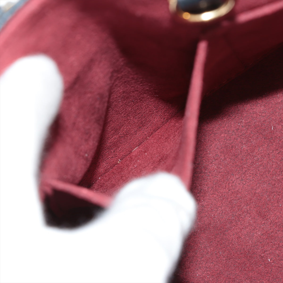 Louis Vuitton bicolor monogram empreinte On the Go PM M45659
