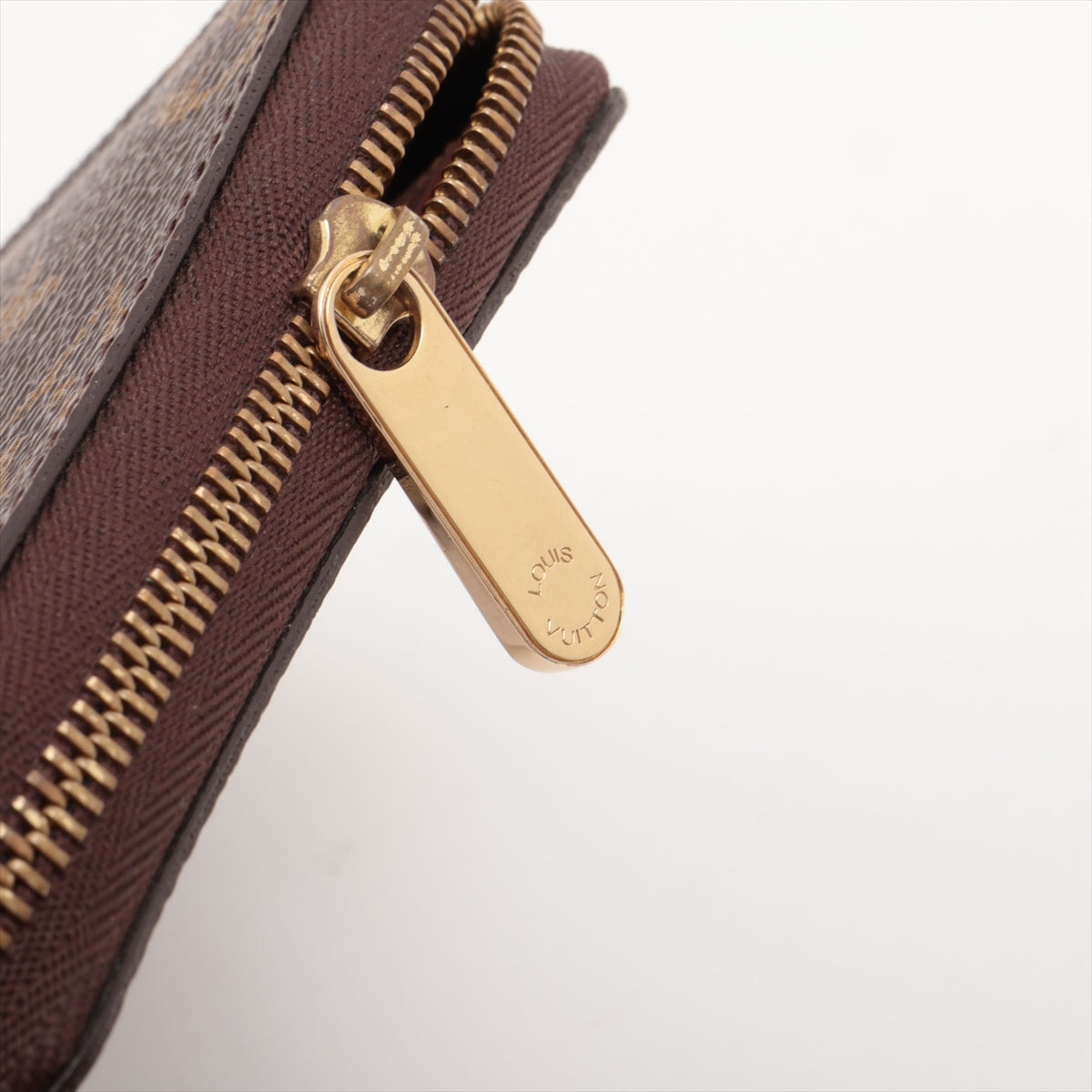 Louis Vuitton Monogram Zippy Coin Purse M60067 SN3181 Brown Coin purse