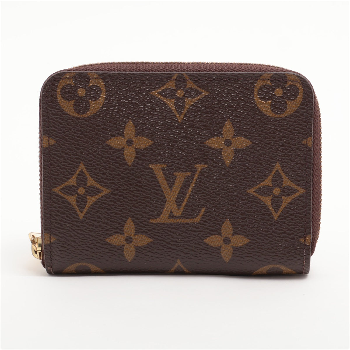 Louis Vuitton Monogram Zippy Coin Purse M60067 SN3181 Brown Coin purse