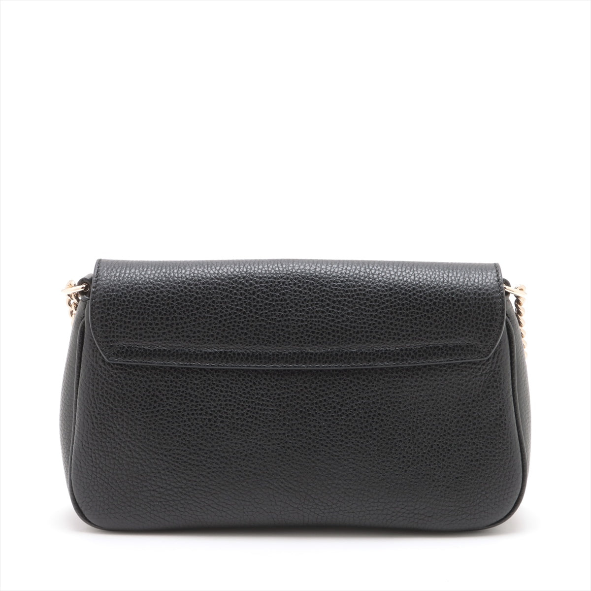 Gucci Soho Leather Chain Shoulder Bag Black 536224