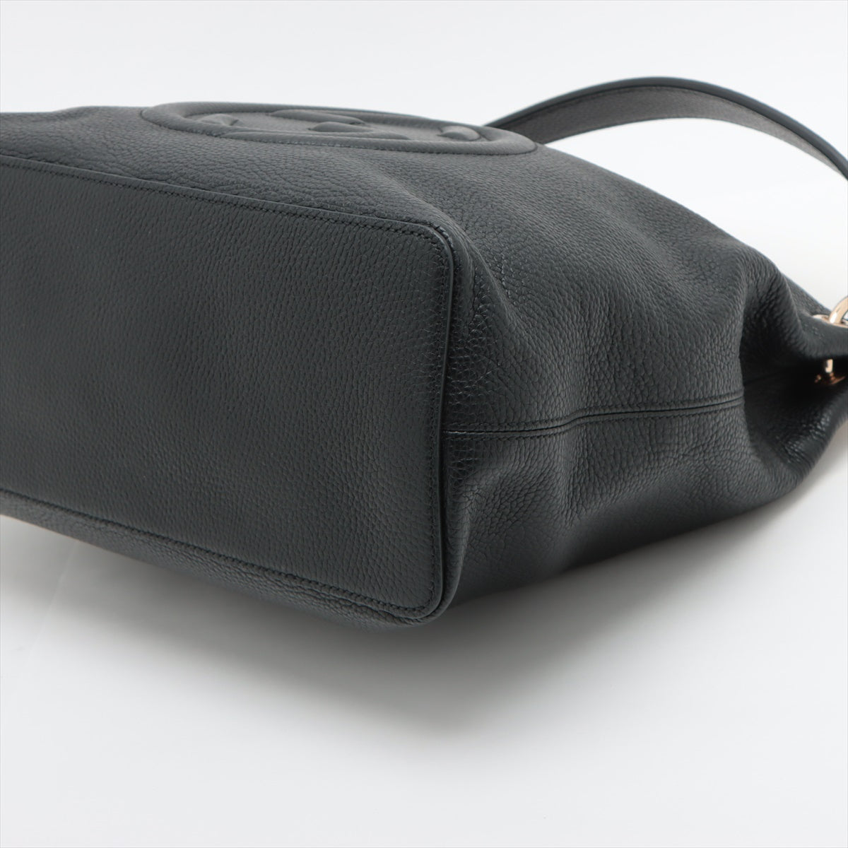 Gucci Soho Leather 2 Way Shoulder Bag Black