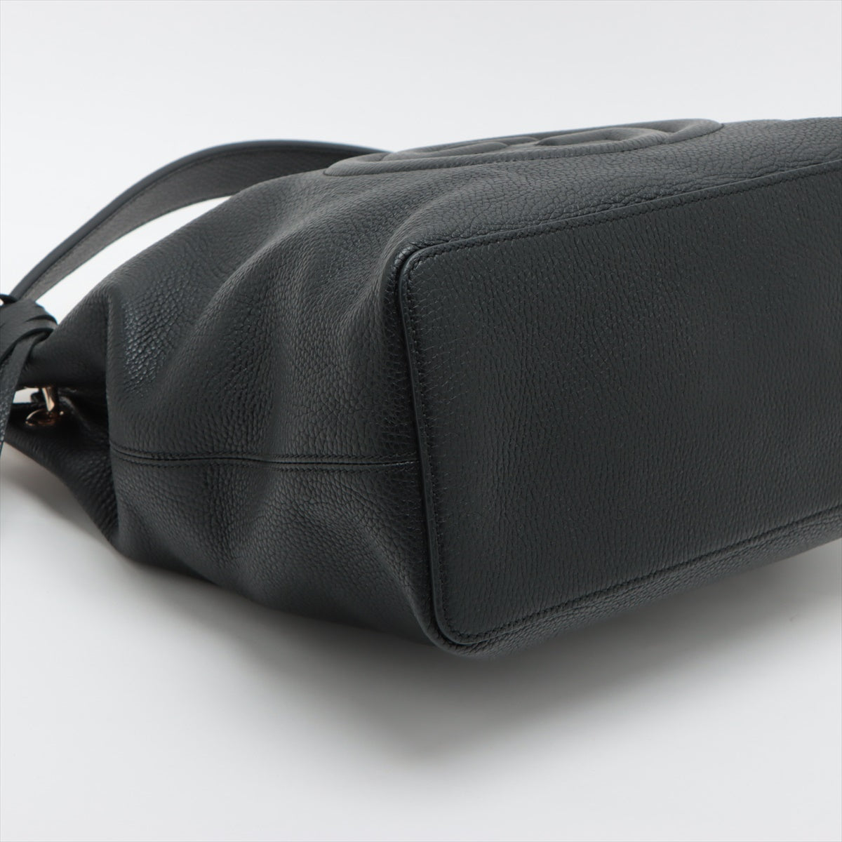 Gucci Soho Leather 2 Way Shoulder Bag Black