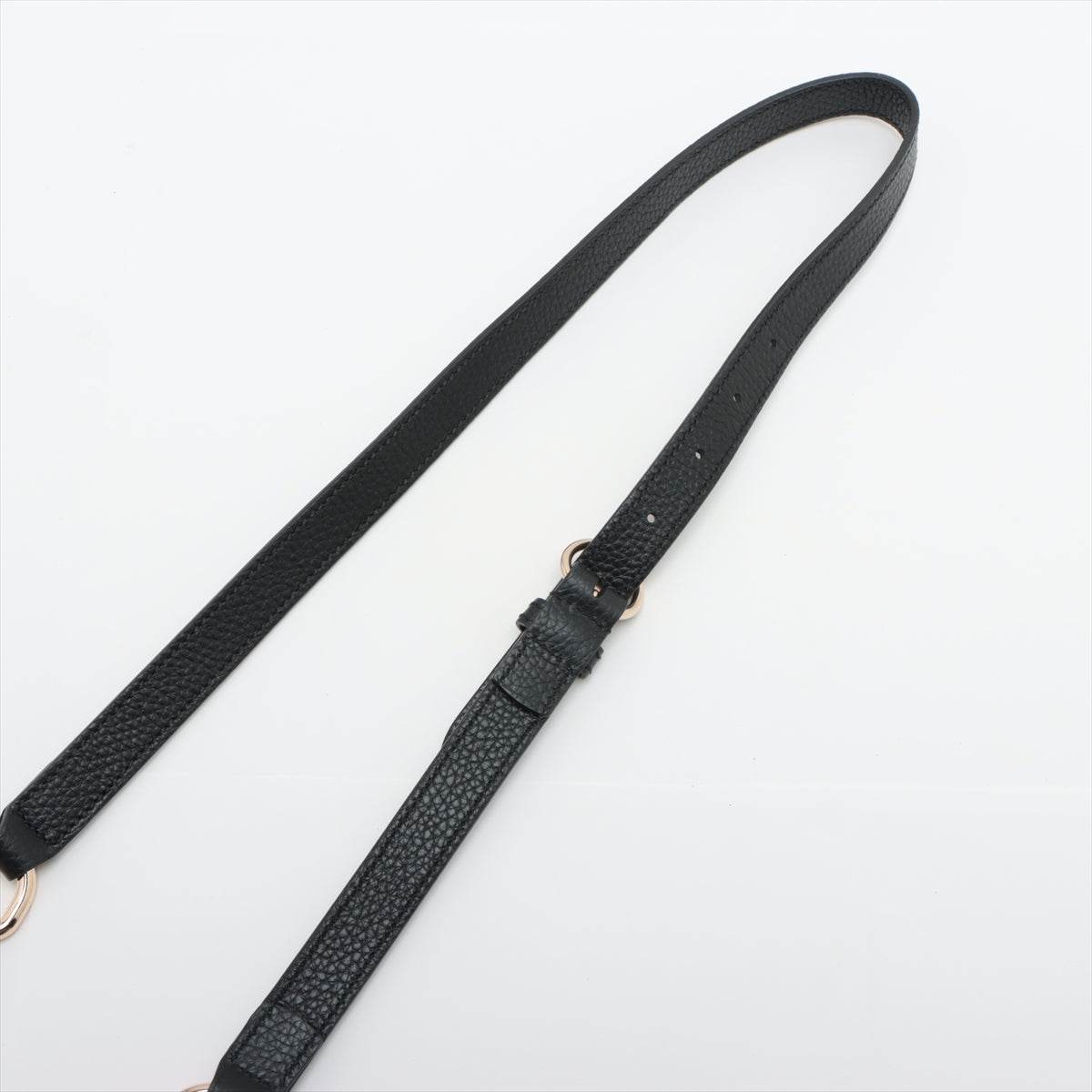 Gucci Soho Leather 2 Way Shoulder Bag Black