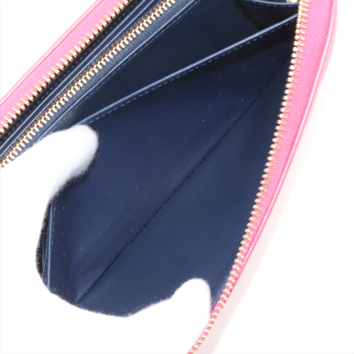 Louis Vuitton Monogram embossed Zippy Wallet Model Number Pink Zip Round Wallet
