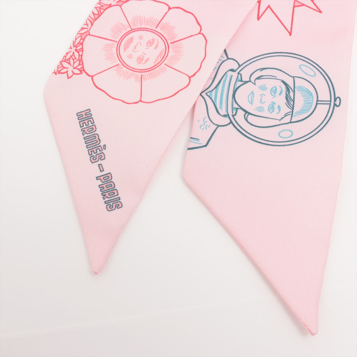 Hermès Twilly DRESS CODE Hermès dress code Scarf Silk Pink