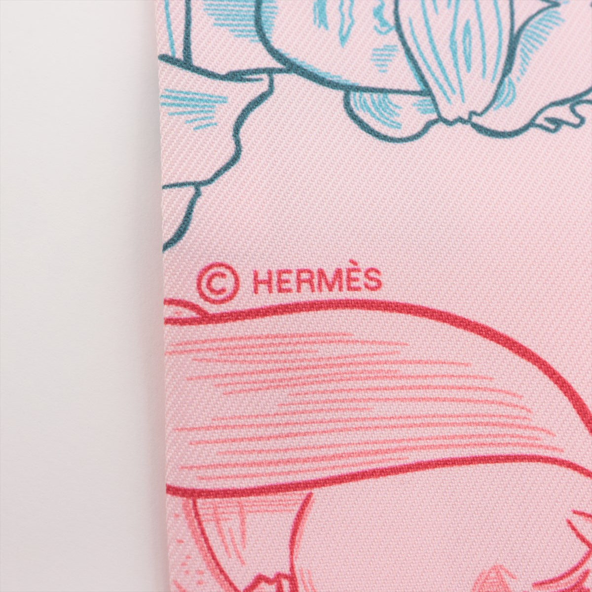 Hermès Twilly DRESS CODE Hermès dress code Scarf Silk Pink