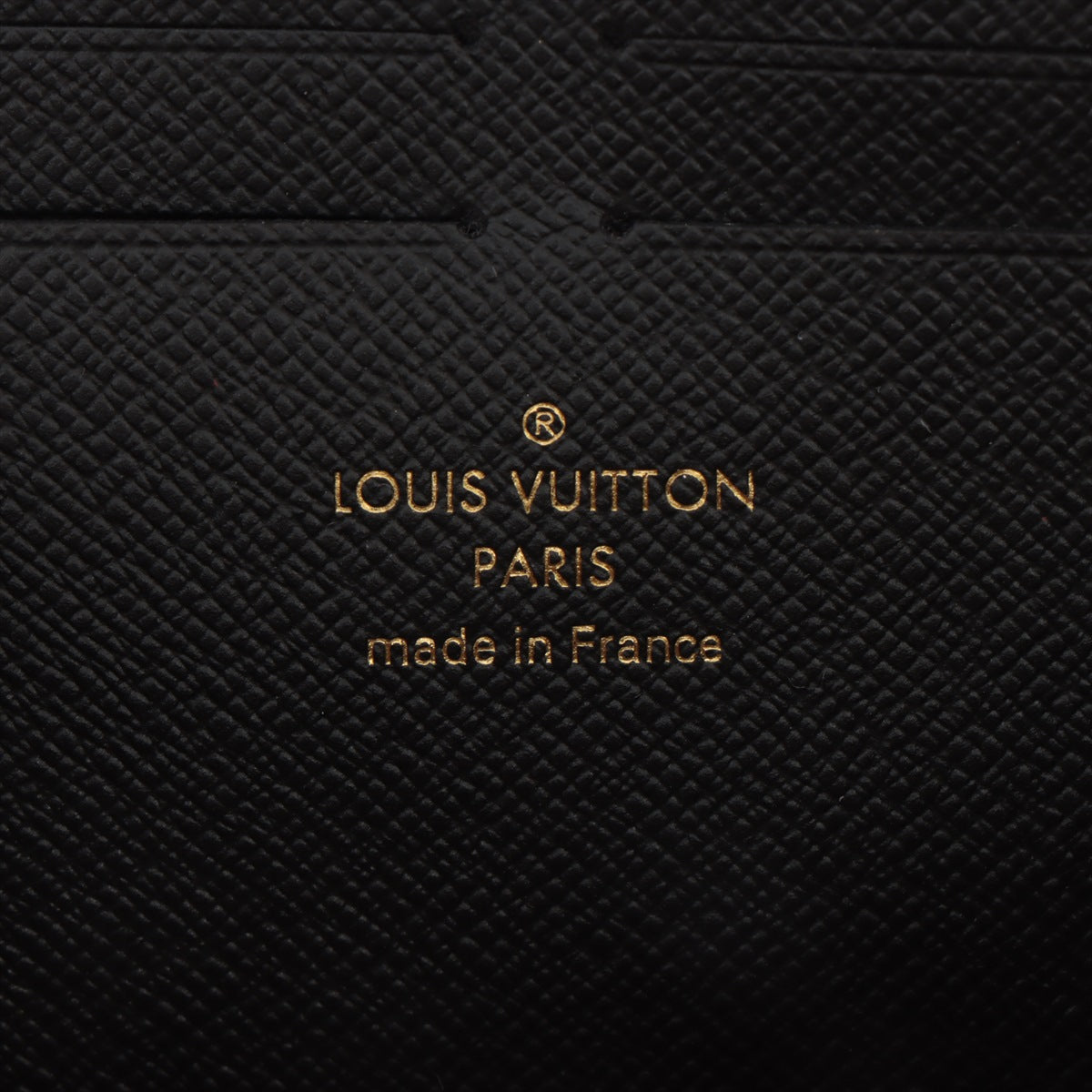 Louis Vuitton monogram reverse Portofeuille Clemence Brown Zip Round Wallet