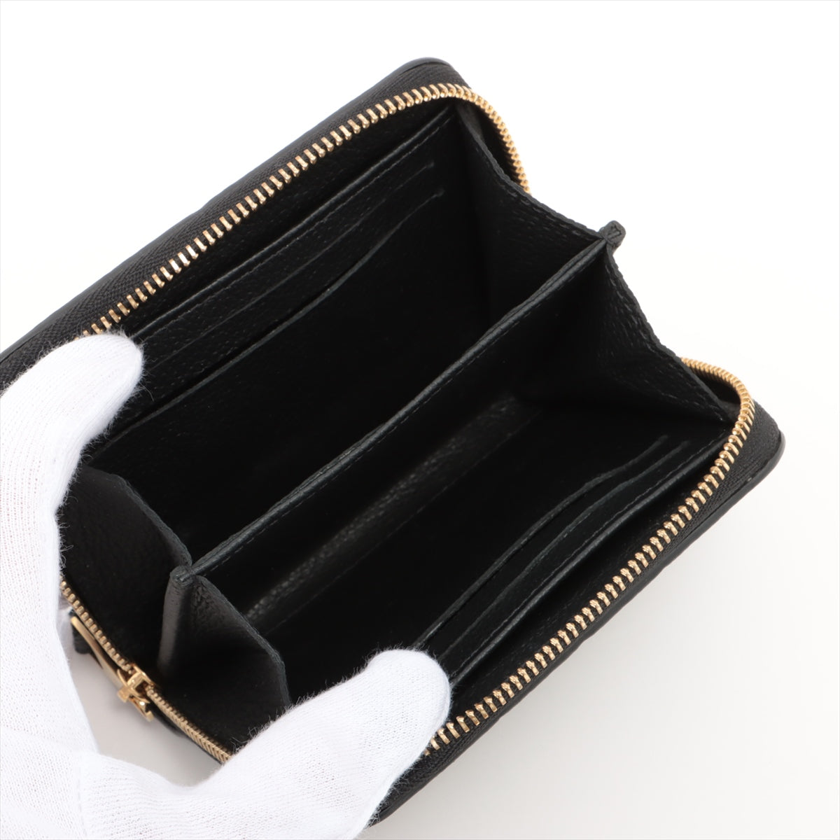 Louis Vuitton monogram empreinte Zippy Coin Purse Noir Coin purse