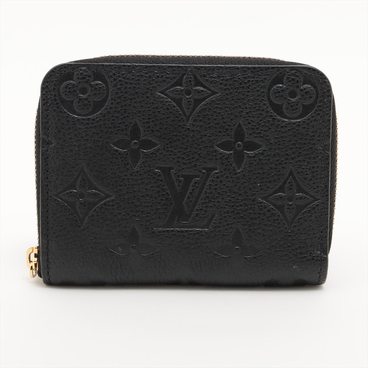 Louis Vuitton monogram empreinte Zippy Coin Purse Noir Coin purse