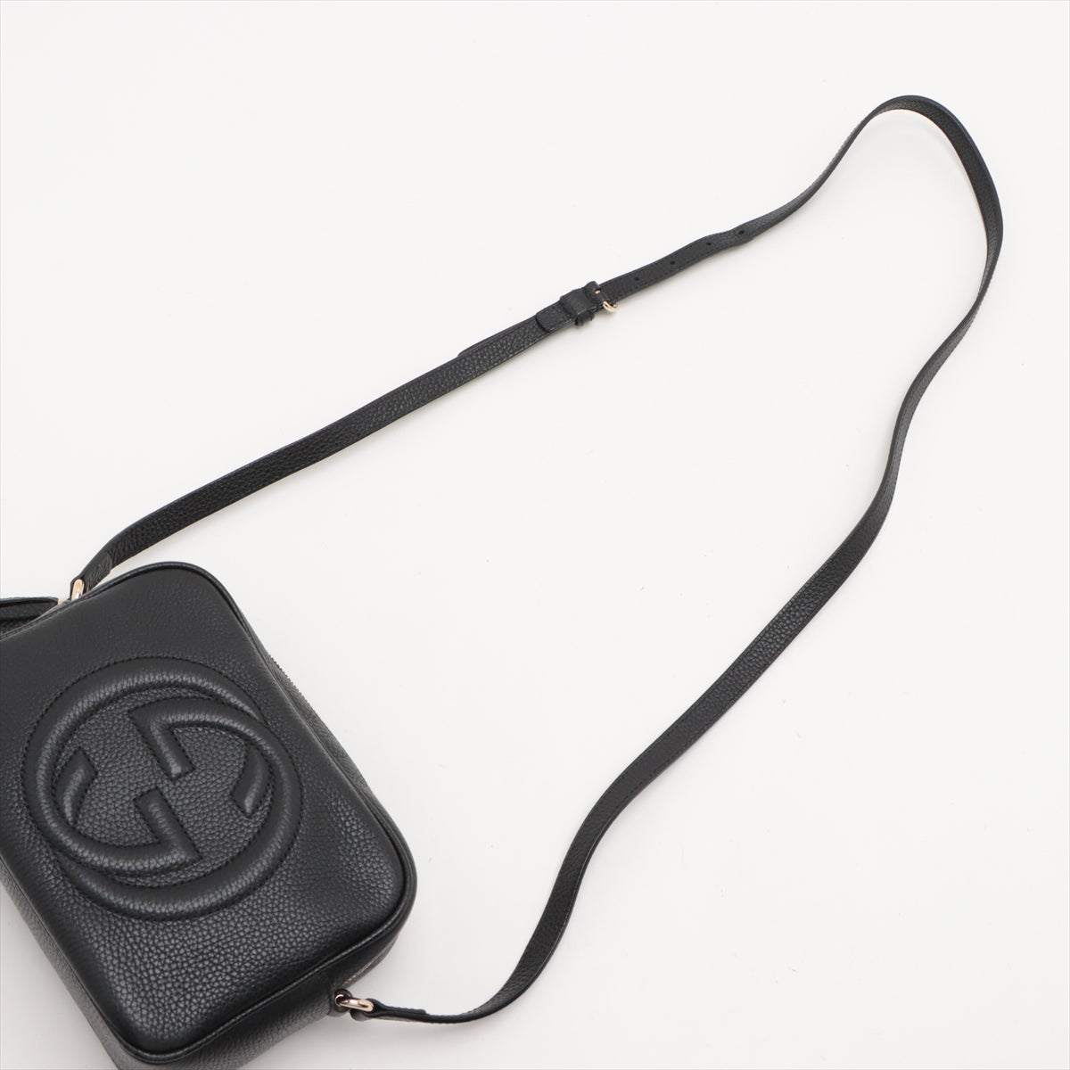 Gucci Soho Leather Shoulder bag Black