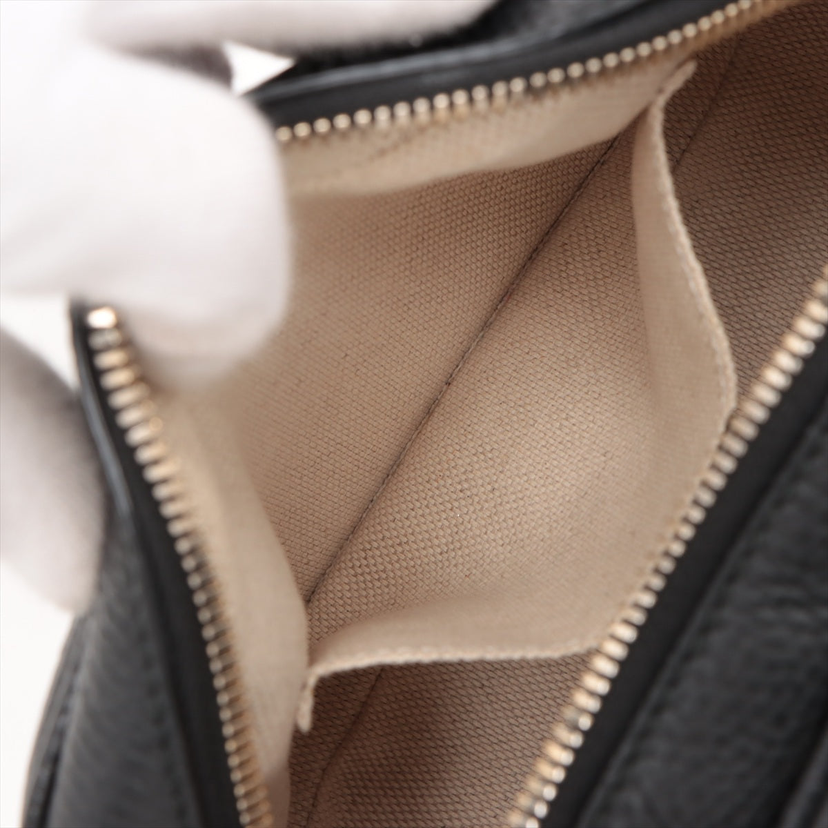 Gucci Soho Leather Shoulder bag Black