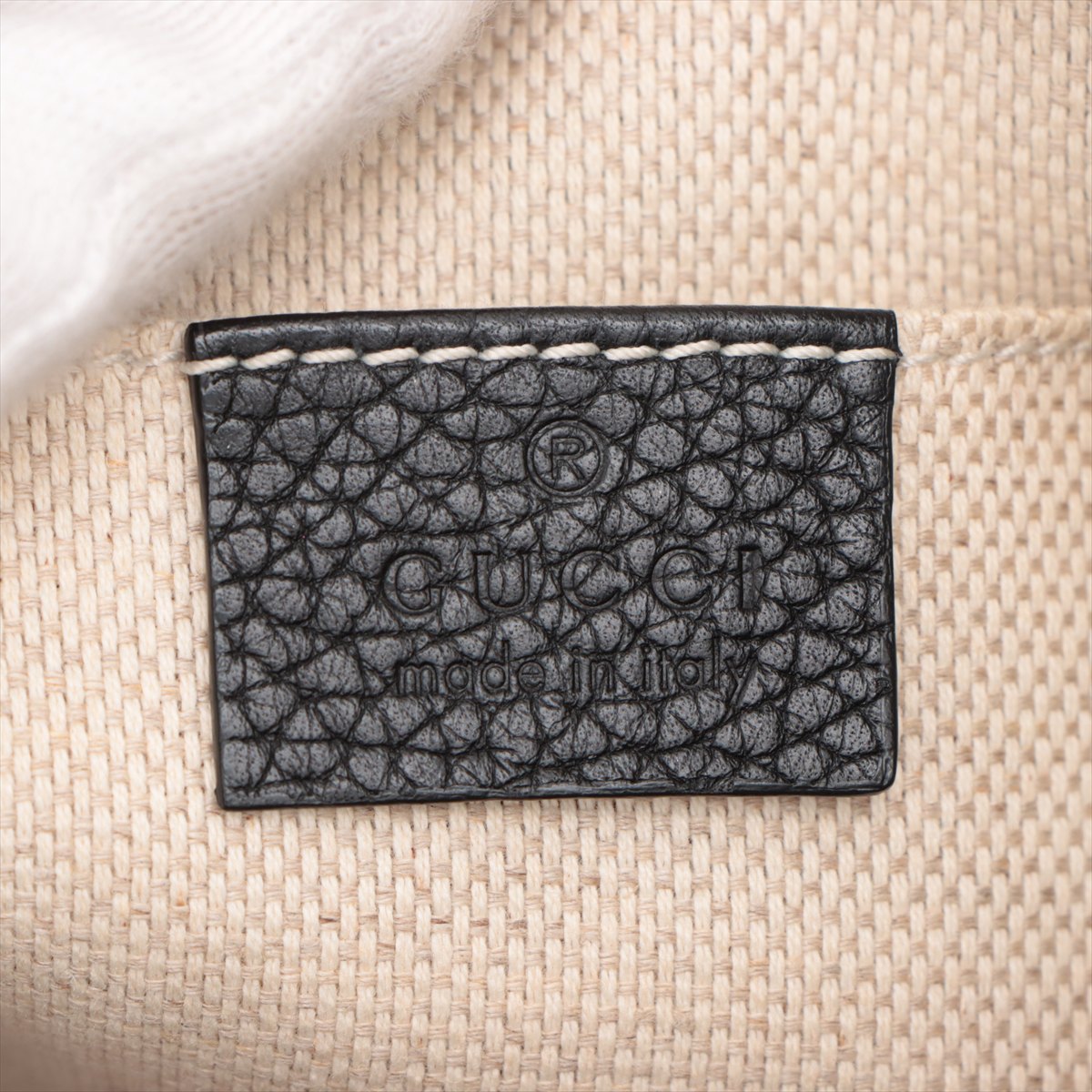 Gucci Soho Leather Shoulder bag Black