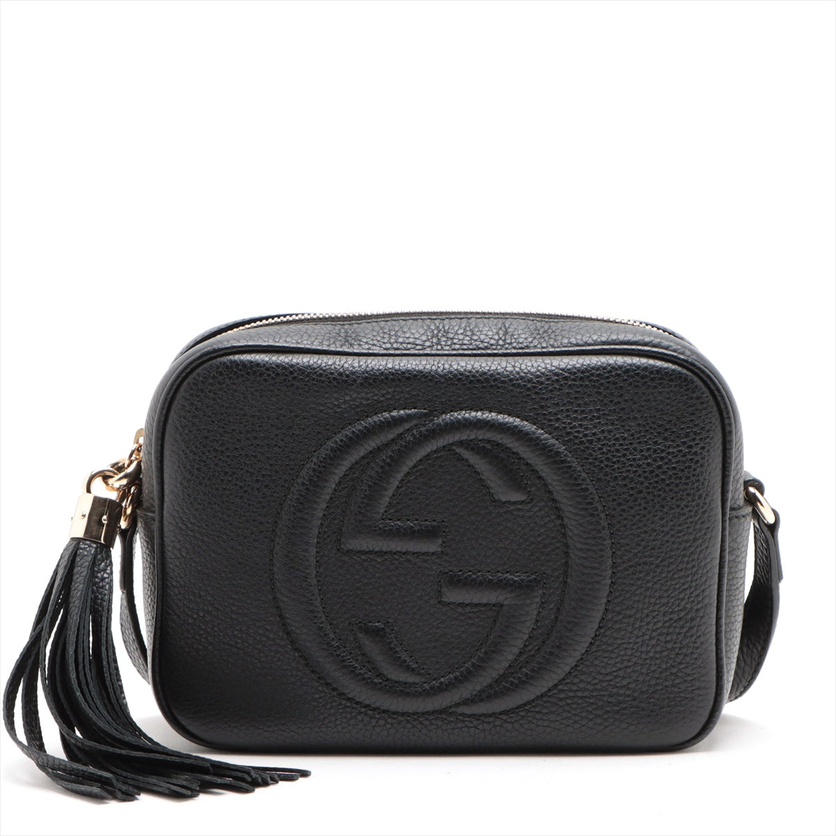 Gucci Soho Leather Shoulder bag Black
