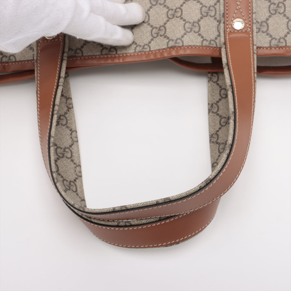 Gucci GG Supreme Tote bag Beige 211134