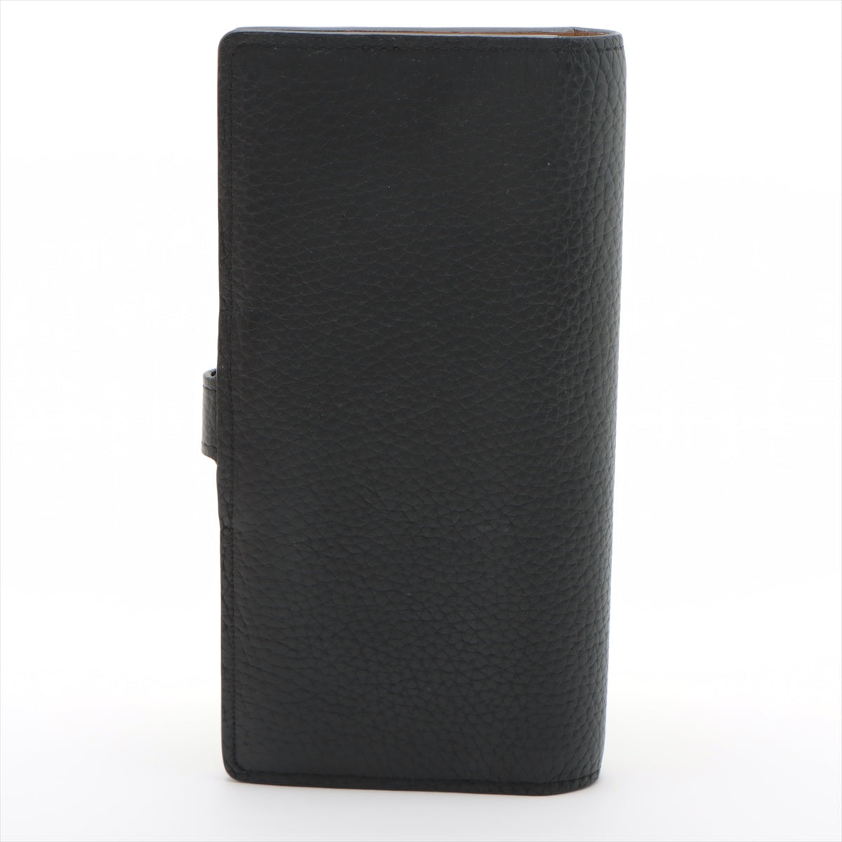 Louis Vuitton Taurillon LV vertical wallet M81330 Noir Long Wallet