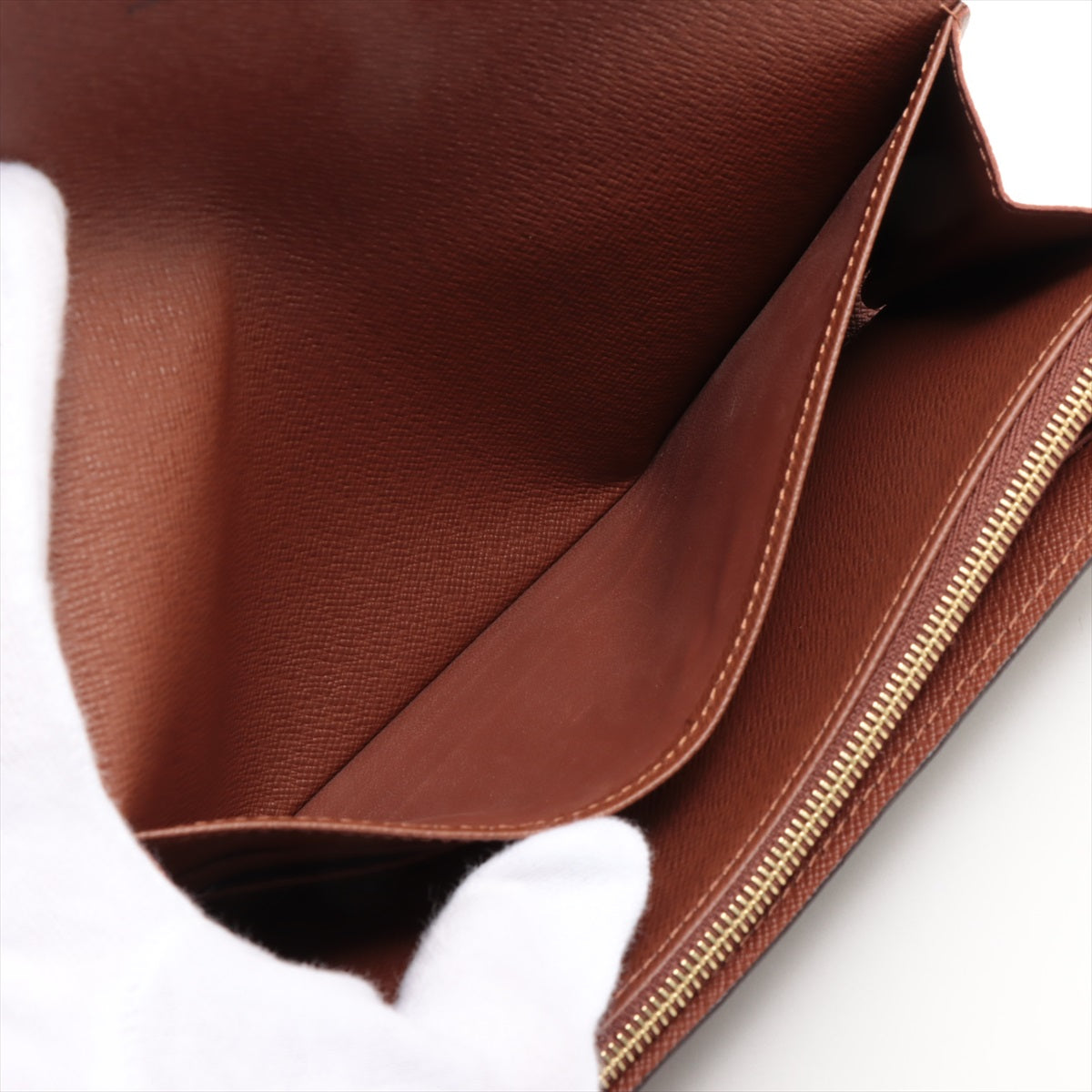Louis Vuitton Monogram Portefeuille Sarah M60531 SP4155 Brown Wallet