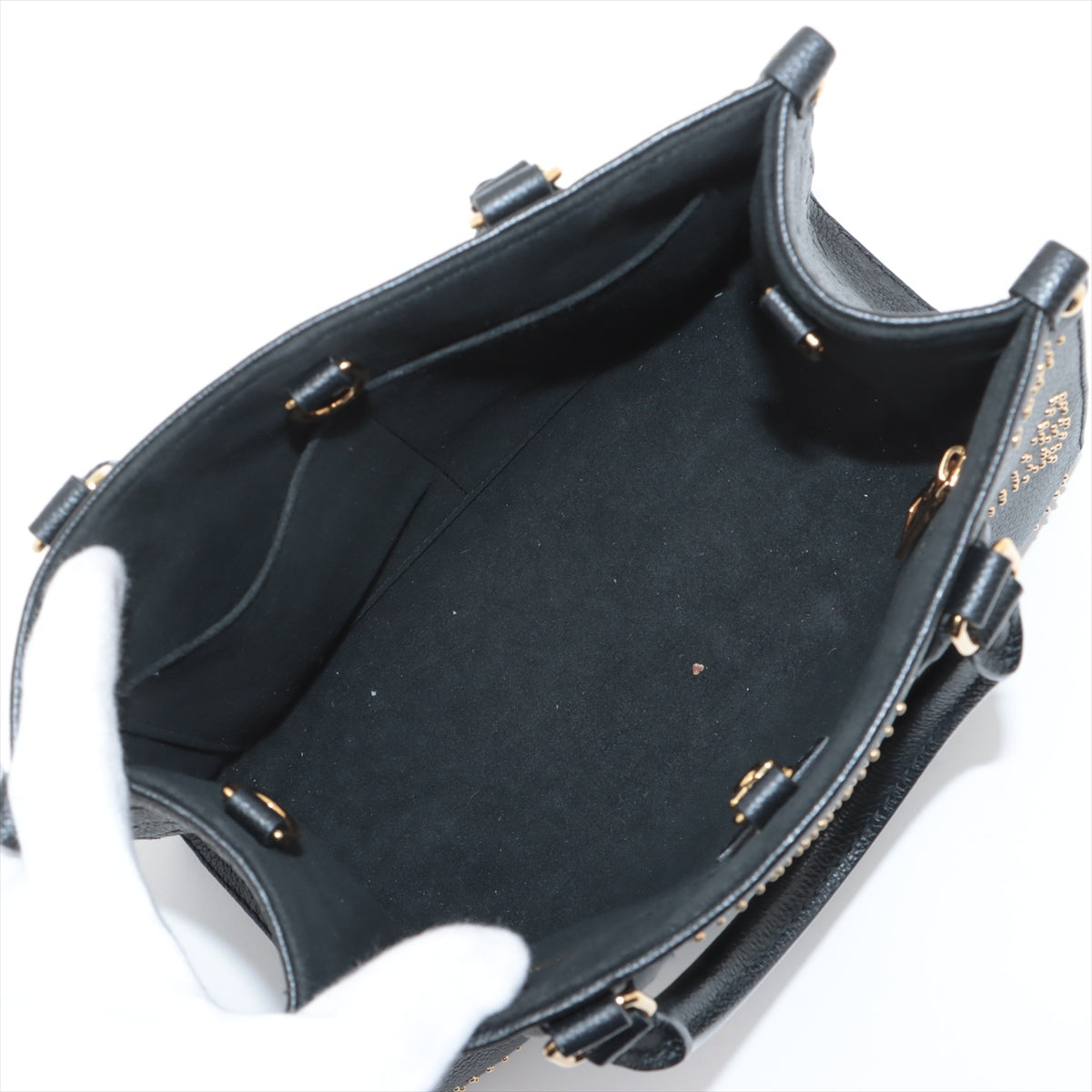 Louis Vuitton monogram empreinte On the Go PM M46733