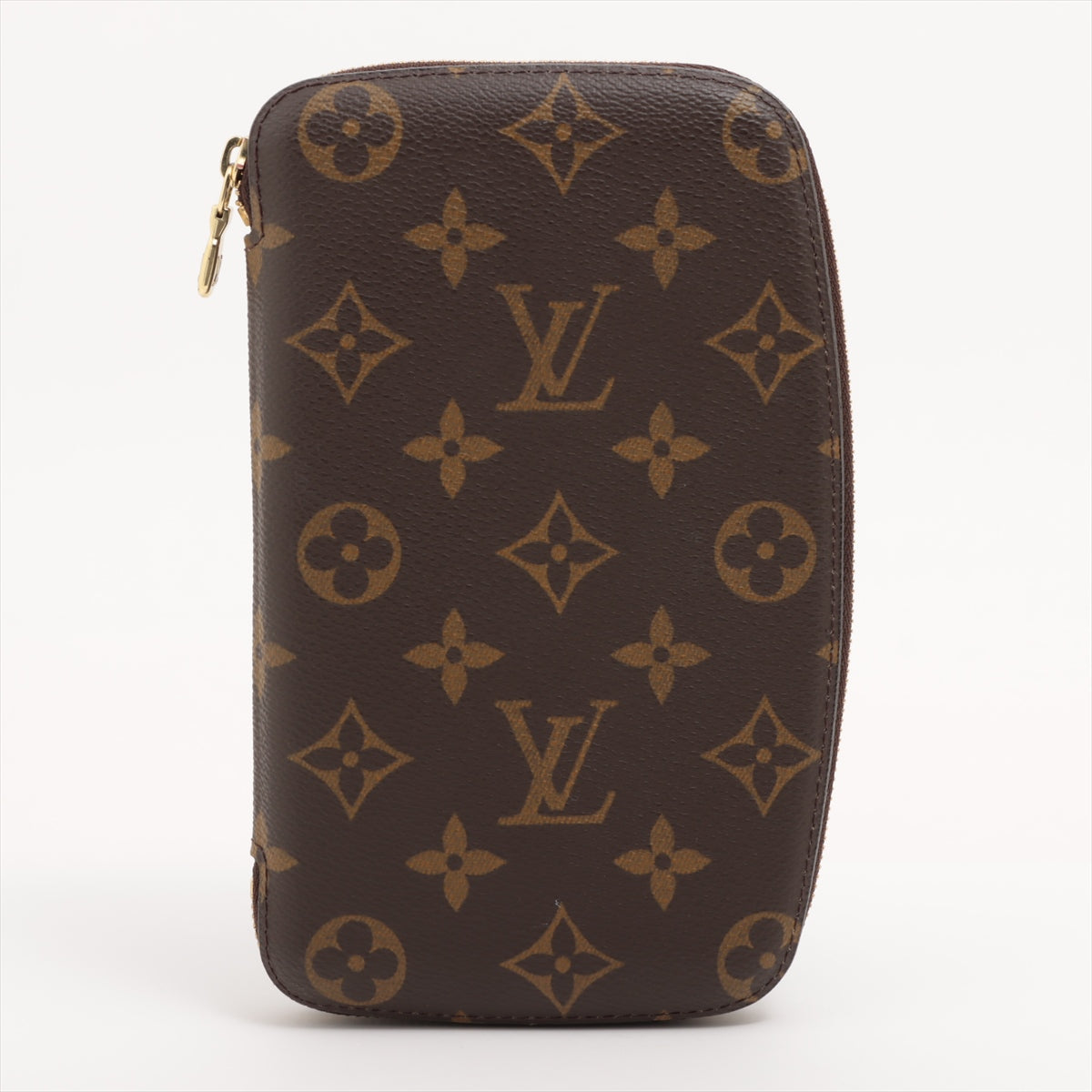 Louis Vuitton Monogram AgendaGeod M62950 MI0080 Brown Notebook cover