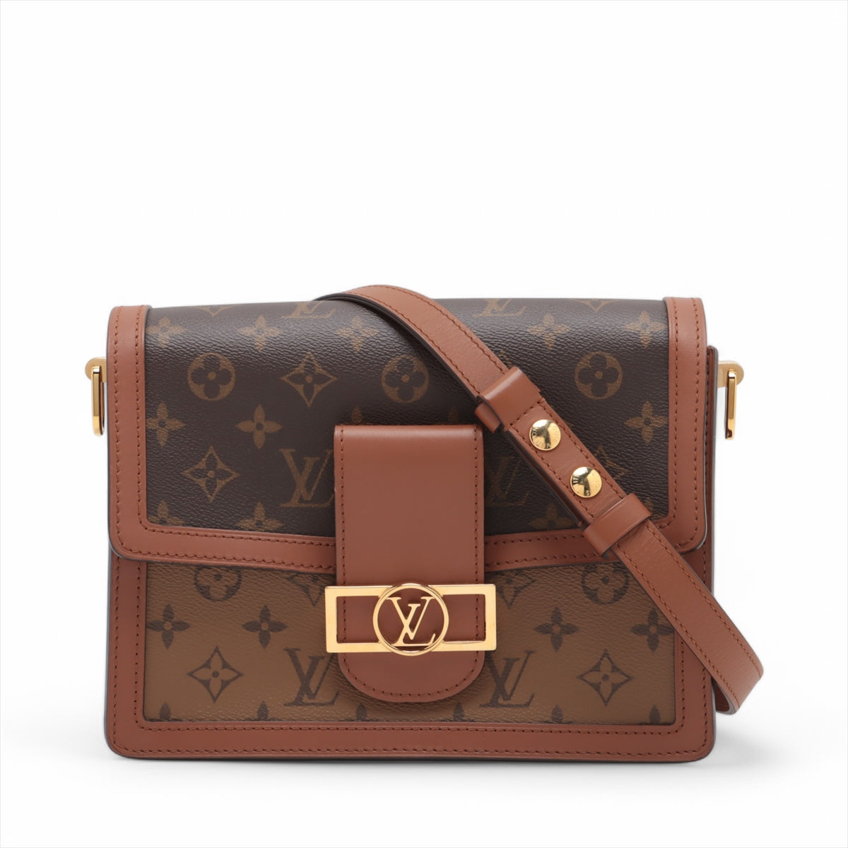 Louis Vuitton Monogram Reverse Dauphine MM M44391 CA3230