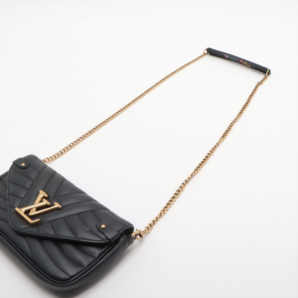 Louis Vuitton New Wave pochette chain M63929 TJ4198