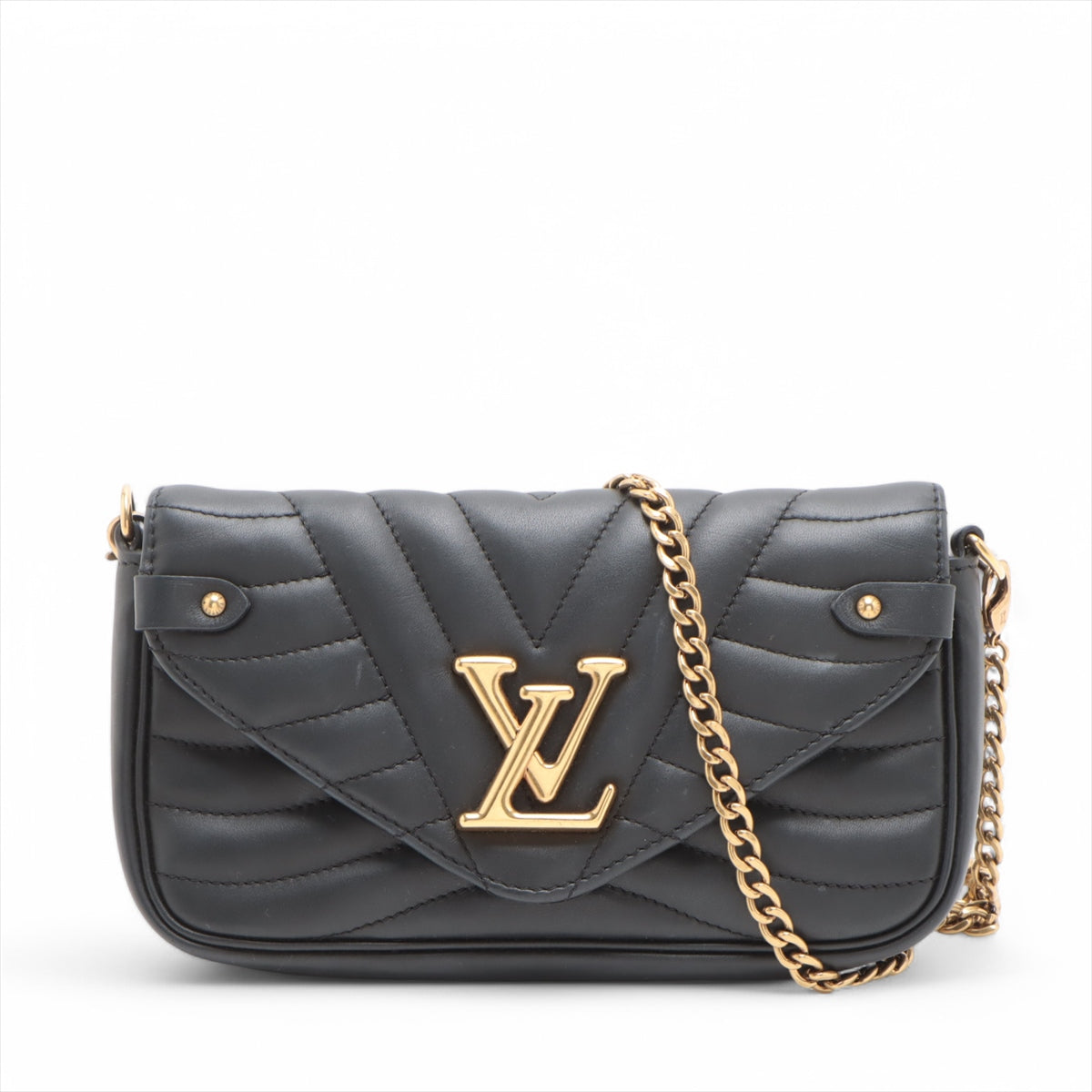 Louis Vuitton New Wave pochette chain M63929 TJ4198