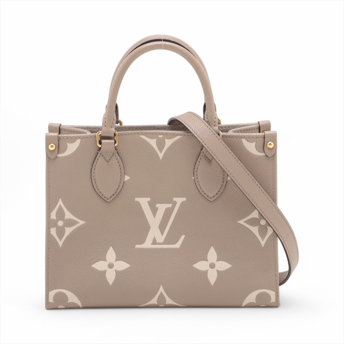 Louis Vuitton bicolor monogram empreinte On the Go PM M45779