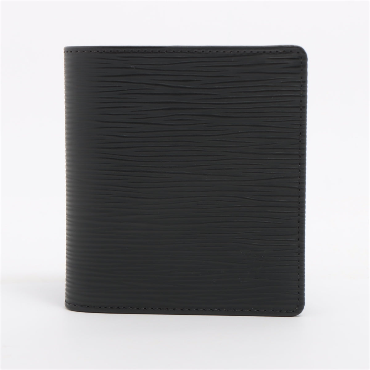 Louis Vuitton Epi Portoviejo 6 Cult Credit M63312 CA2132 Noir Wallet