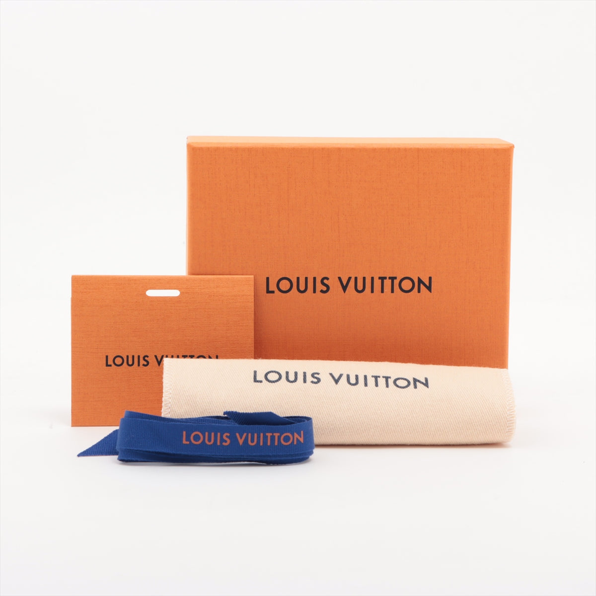Louis Vuitton Taurillon LV vertical wallet compact M82198 Gare Compact Wallet