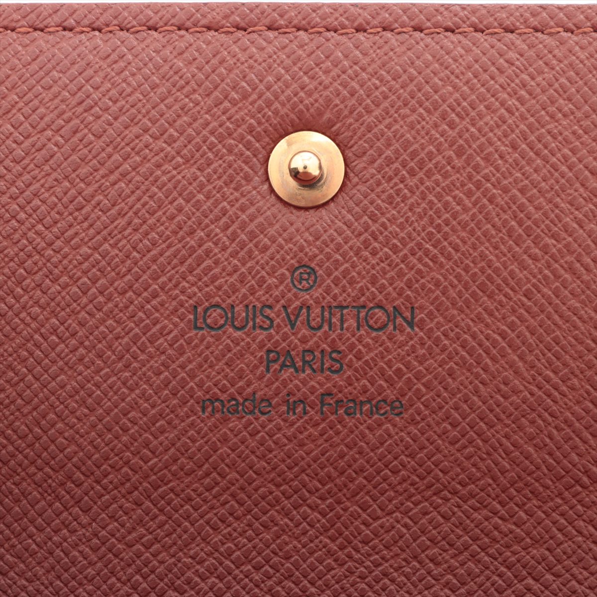 Louis Vuitton Monogram Portefeuille International M61217 TH0043 Brown Wallet