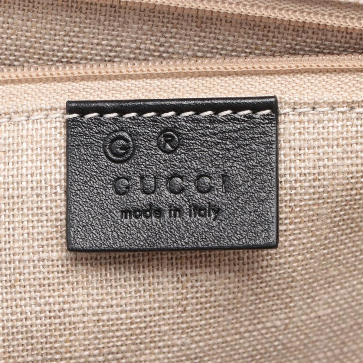 Gucci Guccissima Leather Tote bag Black 449647