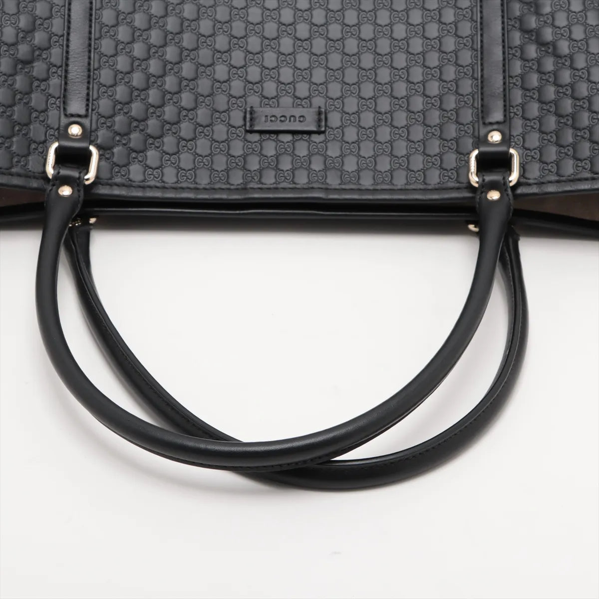 Gucci Guccissima Leather Tote bag Black 449647