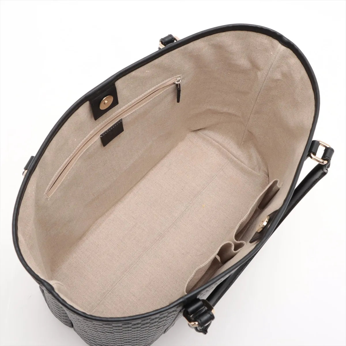 Gucci Guccissima Leather Tote bag Black 449647
