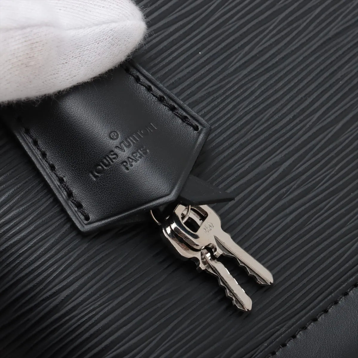 Louis Vuitton Epi Alma BB M40862 AA0187 Black
