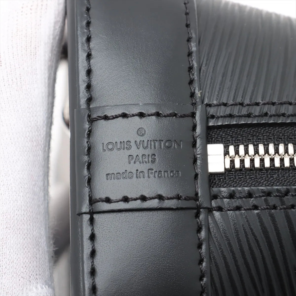Louis Vuitton Epi Alma BB M40862 AA0187 Black