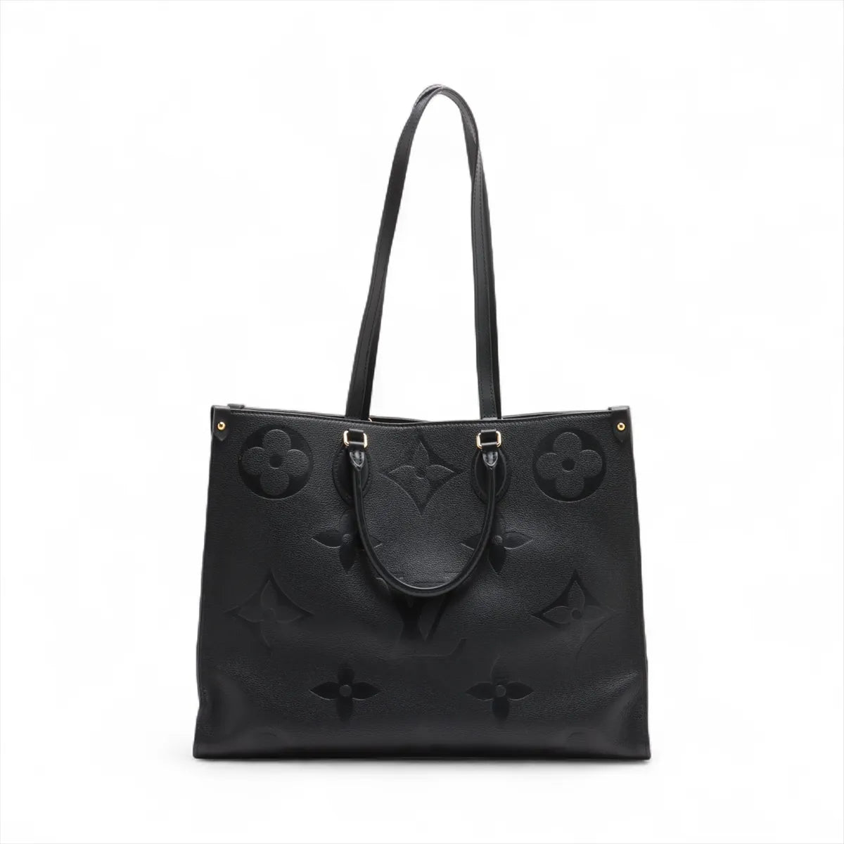 Louis Vuitton monogram empreinte On the Go GM M44925 Black