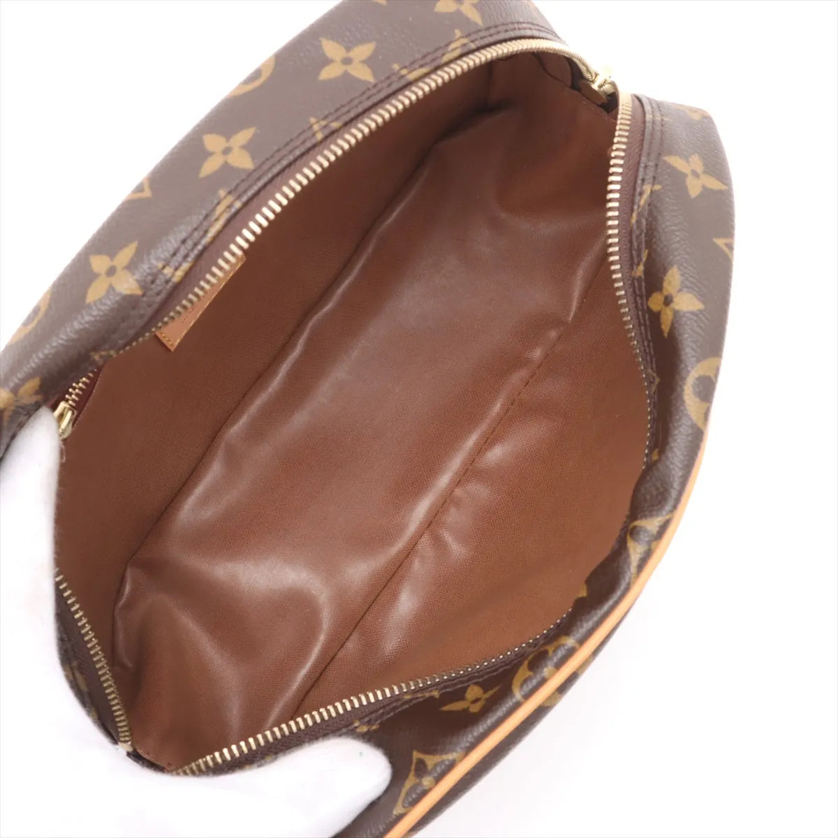 Louis Vuitton Monogram Toulouse Toilette 25 M47527 MB2037 Brown