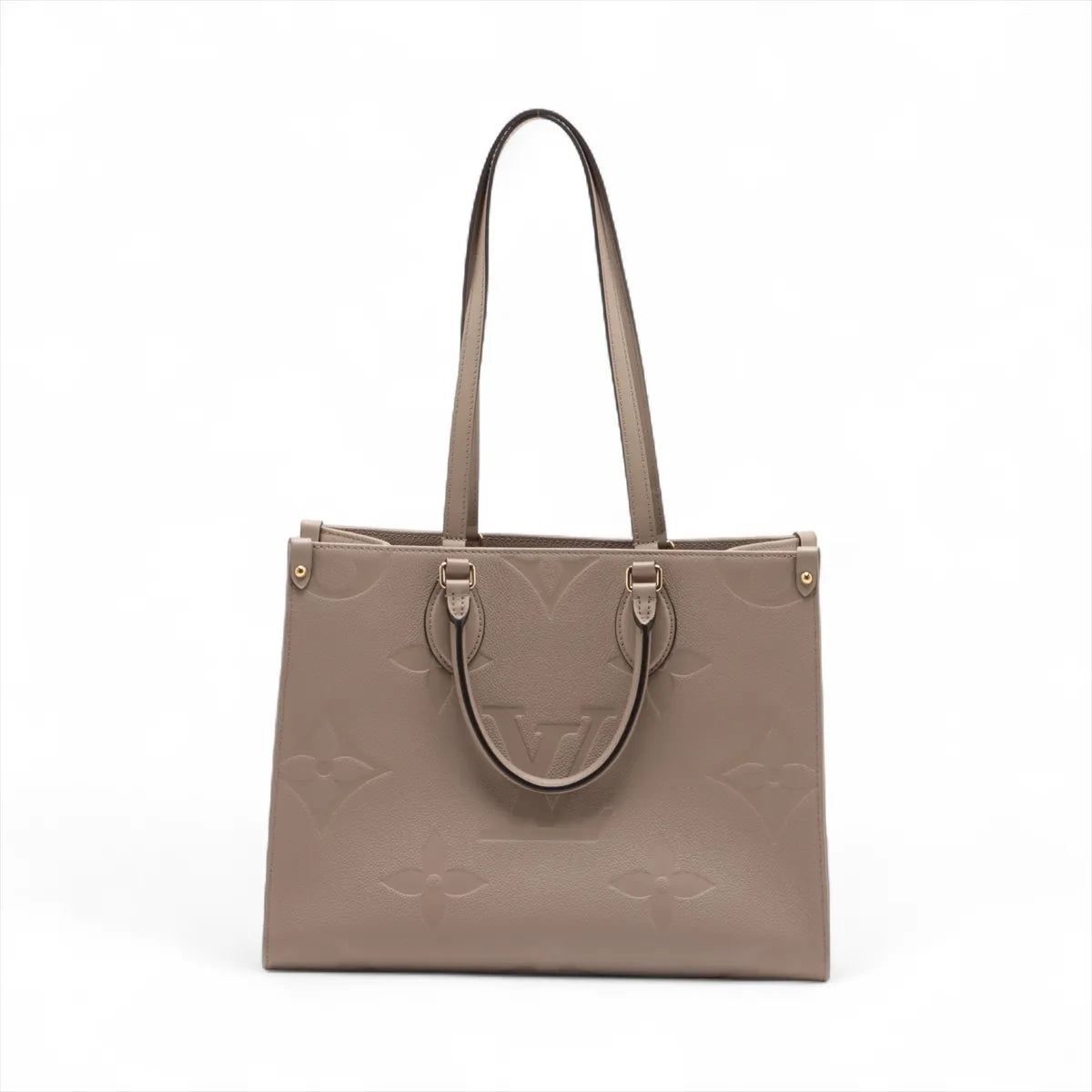 Louis Vuitton monogram empreinte On the Go MM M45607 Beige
