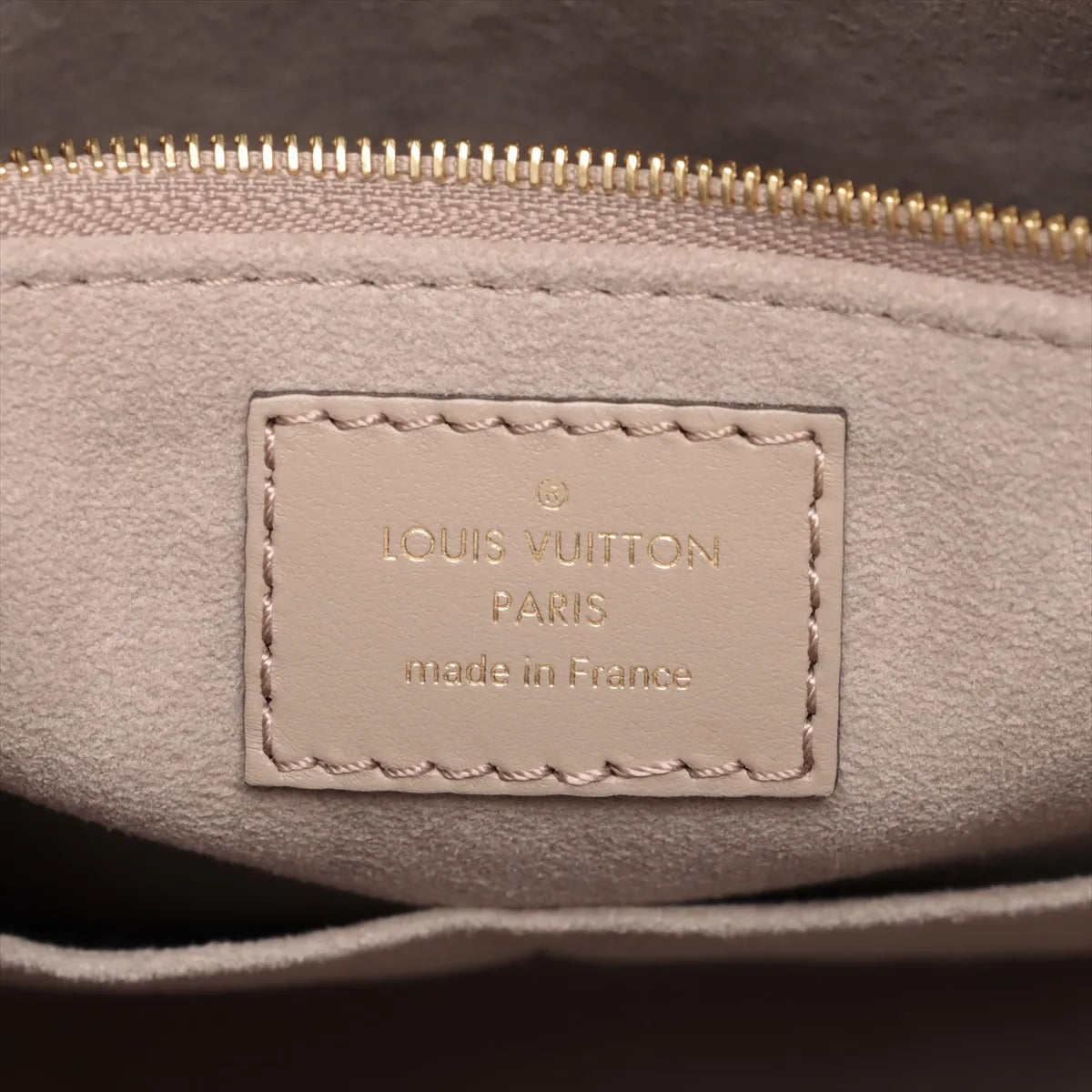 Louis Vuitton monogram empreinte On the Go MM M45607 Beige