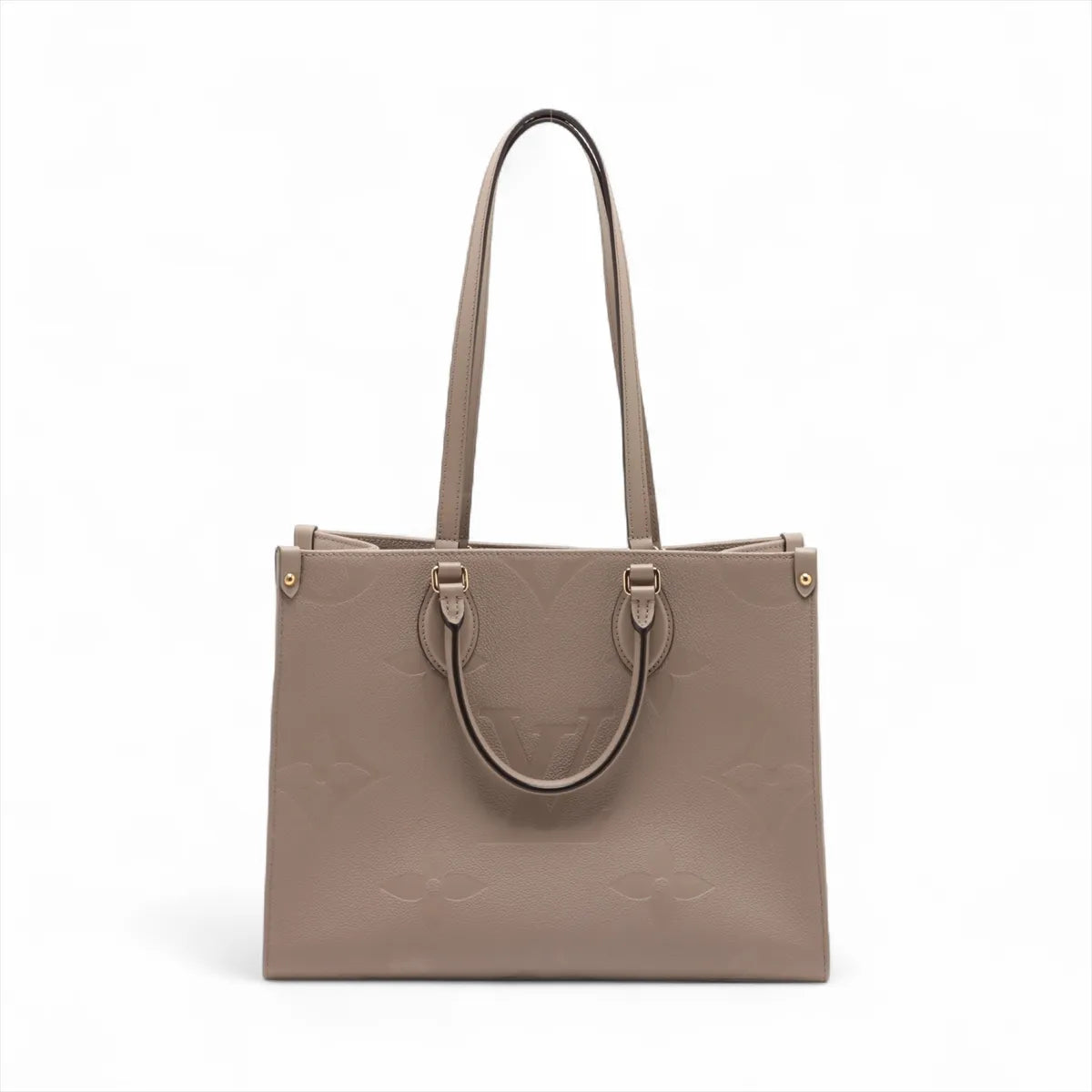 Louis Vuitton monogram empreinte On the Go MM M45607 Beige