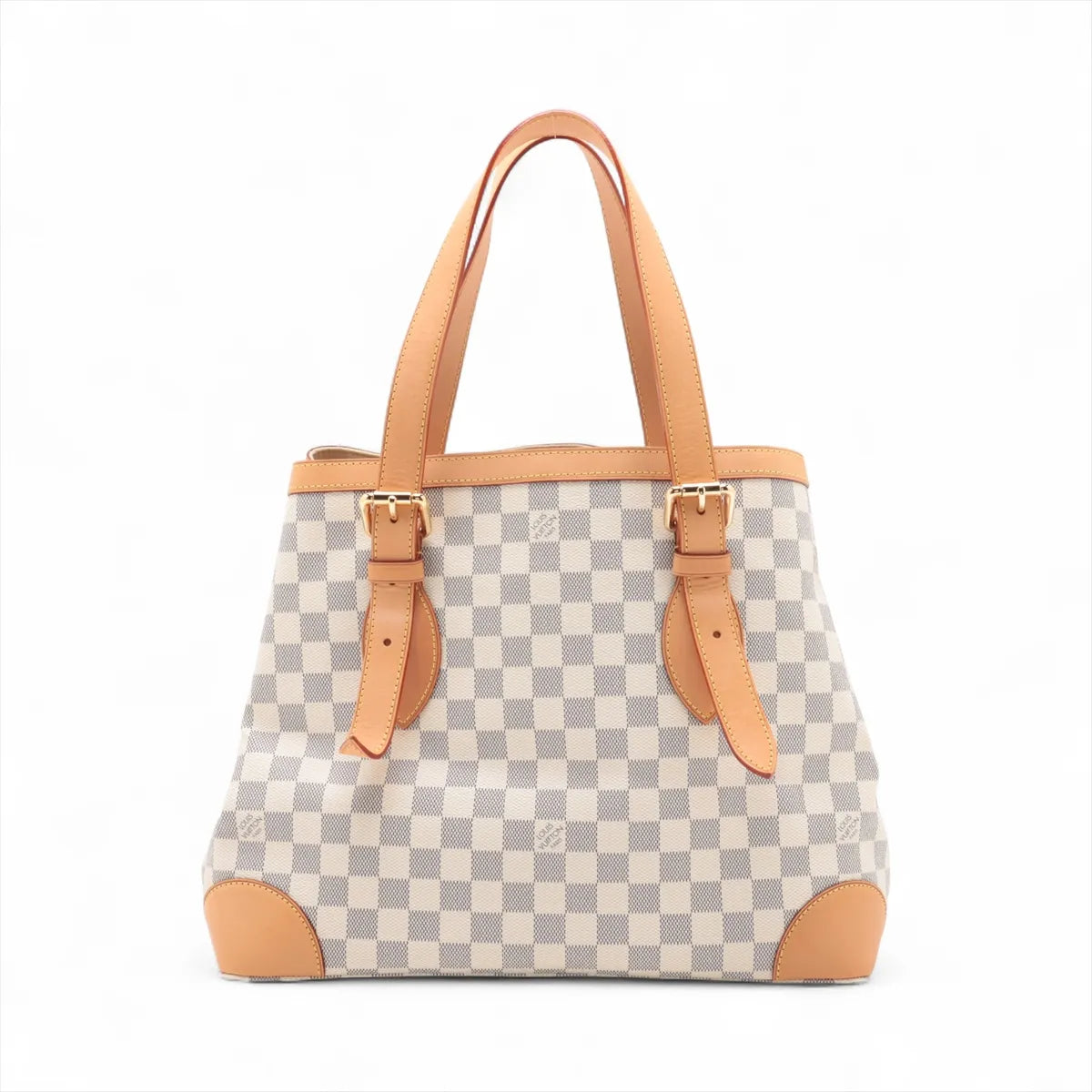 Louis Vuitton Damier Azul Hampstead MM N51206 CA4027 White