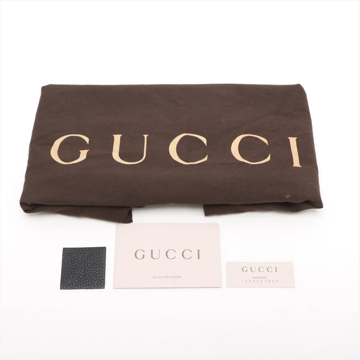 Gucci Soho Leather Shoulder bag Black 308361