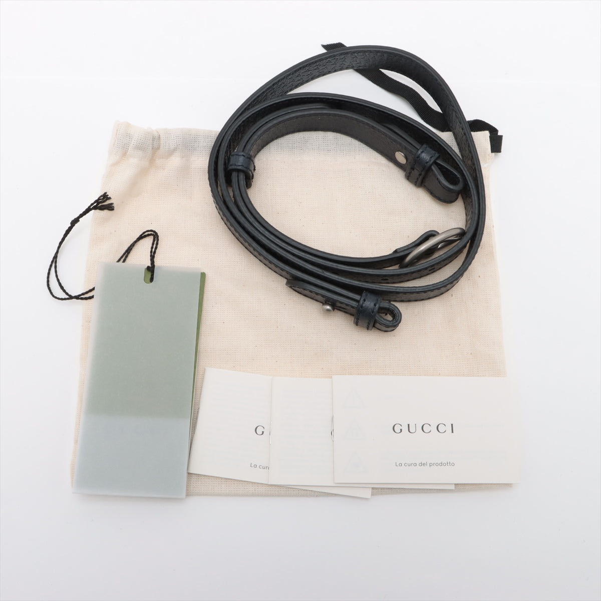 Gucci GG Supreme Dionysus PVC & leather Shoulder bag Beige x navy 725548