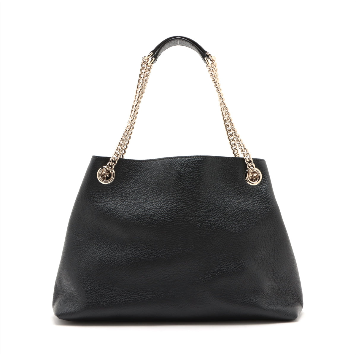 Gucci Soho Leather Chain Shoulder Bag Black