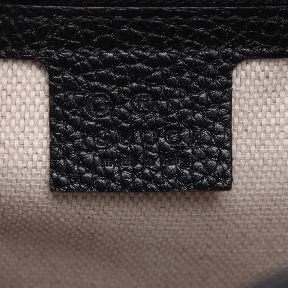 Gucci Soho Leather Chain Shoulder Bag Black