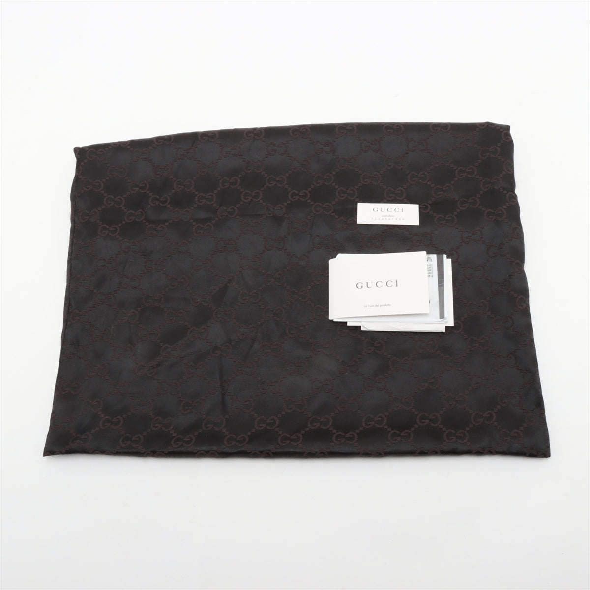 Gucci Micro Guccissima Leather Chain Shoulder Bag Gray 449635