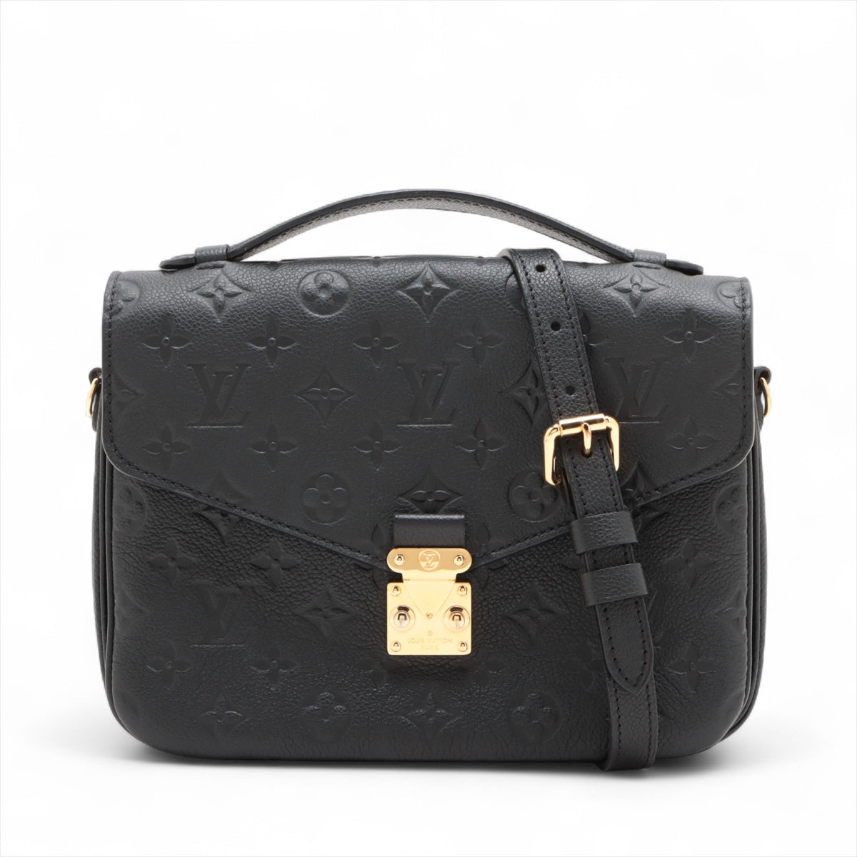 Louis Vuitton monogram empreinte Pochette Metis MM M41487