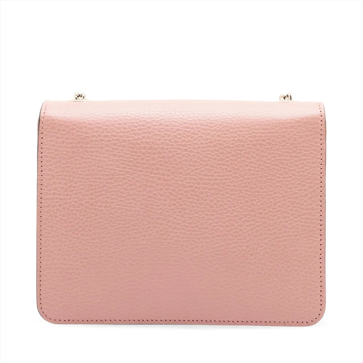 Gucci Interlocking G Leather Chain Shoulder Bag