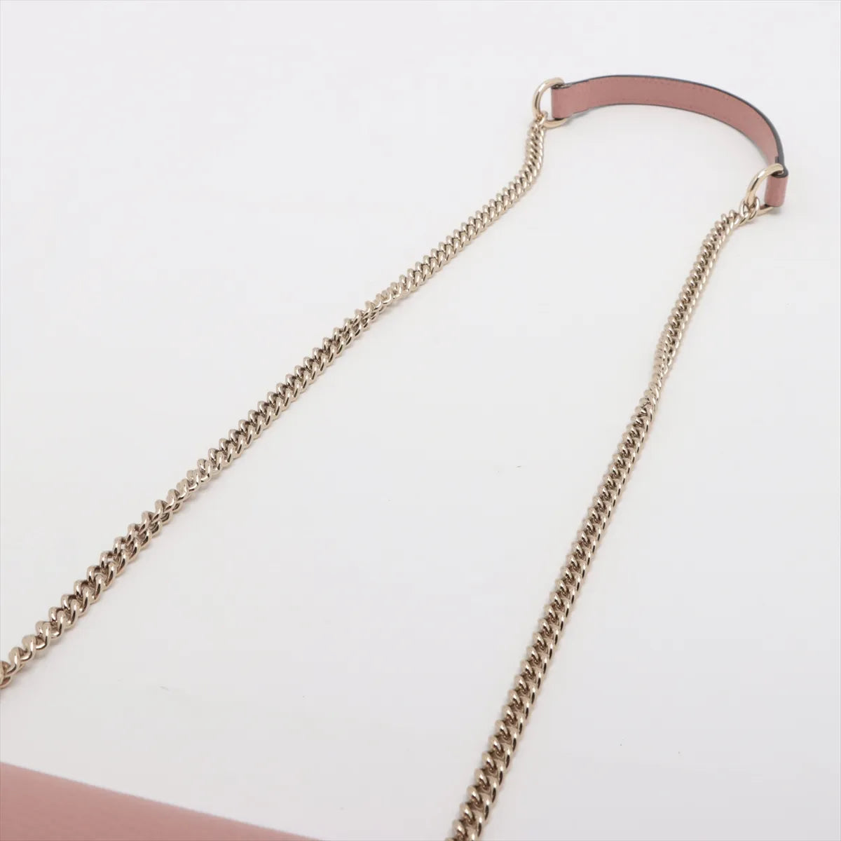 Gucci Interlocking G Leather Chain Shoulder Bag